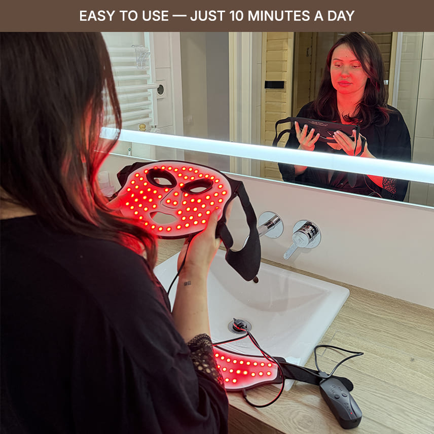 MelloTouch™ Flex LED Face + Neck Mask