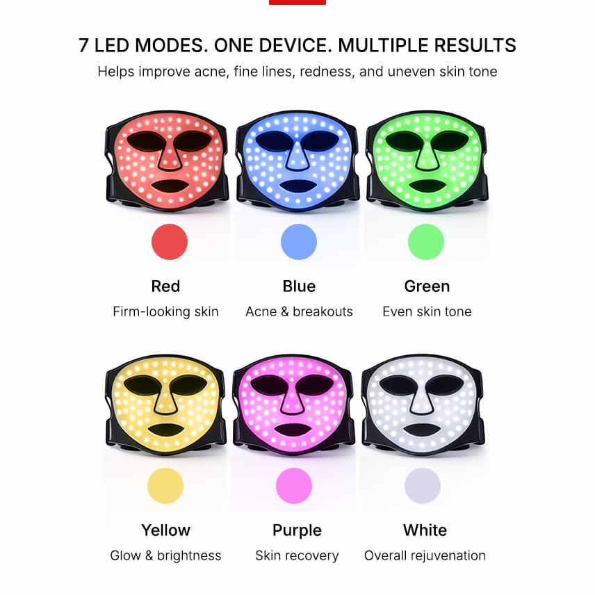 MelloTouch™ Flex LED Face + Neck Mask