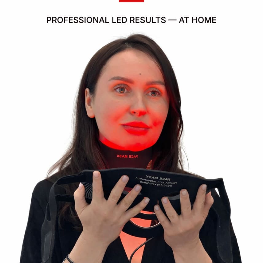 MelloTouch™ Flex LED Face + Neck Mask